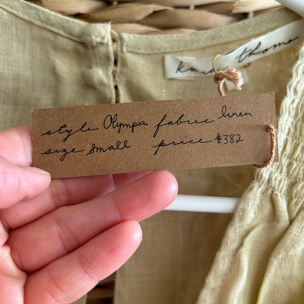 BRAND NEW Kara Thoms Olympia Dress in Latte